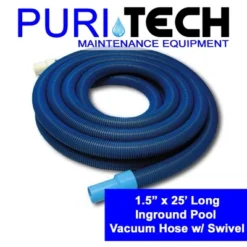 Puri Tech 1.5 Inch Diameter X 25 Feet Long Vacuum Hose For In-Ground Swimming Pools With Swivel Cuff Prevents Tangling UV & Chemical Resistant 13 Puri Tech 1.5 Inch Diameter X 25 Feet Long Vacuum Hose For In-Ground Swimming Pools With Swivel Cuff Prevents Tangling UV & Chemical Resistant -Intex Shop GUEST 0010939e 1ebf 4efe 8aaa 3e1758803689
