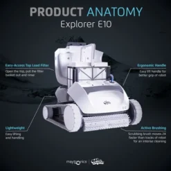 Dolphin E10 Above Ground Robotic Pool Cleaner Upgraded Cartridge