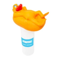 Swimline HydroTools Duck Swimming Pool Chemical Dispenser 17" - Yellow/White