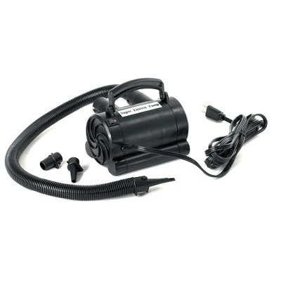 Swim Central Black High Capacity Electric Air Pump For Inflatables 3 Swim Central Black High Capacity Electric Air Pump For Inflatables