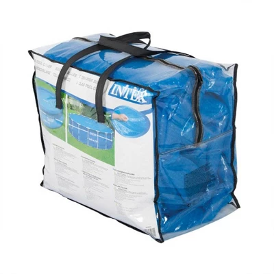 Intex 15ft X 33in Above Ground Swimming Pool, Filter Pump And Vinyl Solar Cover 6 Intex 15ft X 33in Above Ground Swimming Pool, Filter Pump And Vinyl Solar Cover - Image 4