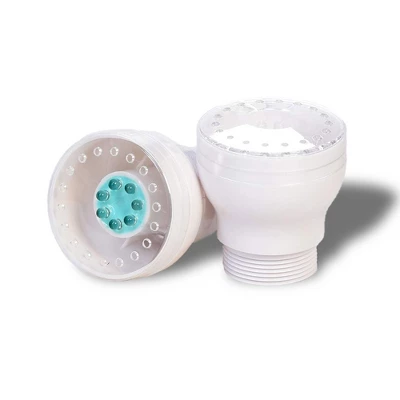 Magic Pool Fountain Water Powered Replacement Swimming Pool Fountain Accessory With Solid Green LED Light Bulbs For In And Above Ground Pool (2 Pack) 3 Magic Pool Fountain Water Powered Replacement Swimming Pool Fountain Accessory With Solid Green LED Light Bulbs For In And Above Ground Pool (2 Pack)