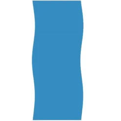 Swimline Round Solid Mystri Unibead Liner For Above Ground Swimming Pools 24' - Blue