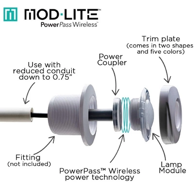 S.R.Smith PoolLUX Power Kit, Single 7W Mod-Lite, 60W Transformer - 80 Ft Cord 3 S.R.Smith PoolLUX Power Kit, Single 7W Mod-Lite, 60W Transformer - 80 Ft Cord
