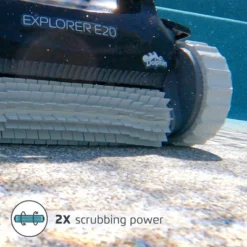 Dolphin Explorer E20 Robotic Pool Cleaner For In-Ground Swimming Pools Up To 33 Feet Easy To Clean Top Load Large Filter Basket -Intex Shop GUEST 1b28092c 1f1e 4c39 b29d f0fbf4b3a013
