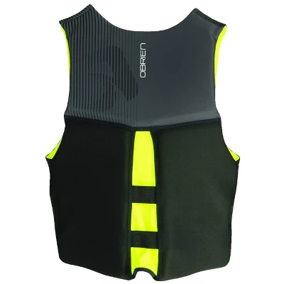 O'Brien Watersports Men's Comfortable Breathable Flex V-Back Lightweight Safety Life Jacket, Yellow And Black, Size Large 3 O'Brien Watersports Men's Comfortable Breathable Flex V-Back Lightweight Safety Life Jacket, Yellow And Black, Size Large