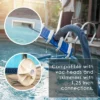 Puri Tech 1.25 Inch Diameter X 36 Feet Long Vacuum Hose For Above Ground Swimming Pools With Thick Crown For Wear Protection UV And Chemical Resistant -Intex Shop GUEST 1ec1d689 0b9a 4e7c 8ff6 4ed95ca0f82e