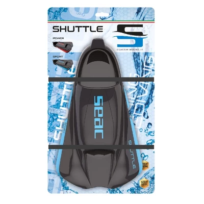 Seac Shuttle Sport Short Swim Fins Made From 100% Silicone Ideal For Beginners 4 Seac Shuttle Sport Short Swim Fins Made From 100% Silicone Ideal For Beginners - Image 2