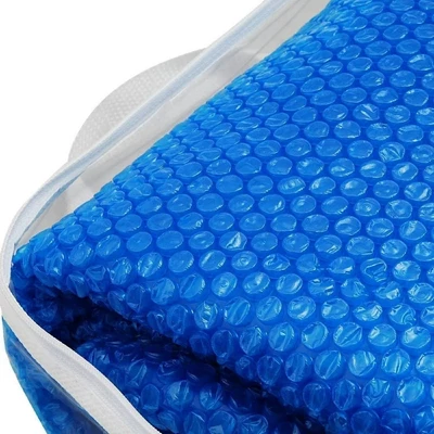 Pool Central 6.3' Blue Round Floating Solar Swimming Pool Cover 4 Pool Central 6.3' Blue Round Floating Solar Swimming Pool Cover - Image 2