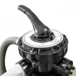 Swimline 71405 HydroTools 14" A/G 0.5 HP Sand Filter Combo Pool Cleaning System Pump For Above Ground Pools With 4 Way Function Valve - White