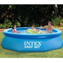 Intex 10'x30'x30" Inflatable Round Swimming Pool & 10' Pool Debris Cover Tarp -Intex Shop GUEST 2c6a842e 5502 4a93 aef4 27f43ba19421 1