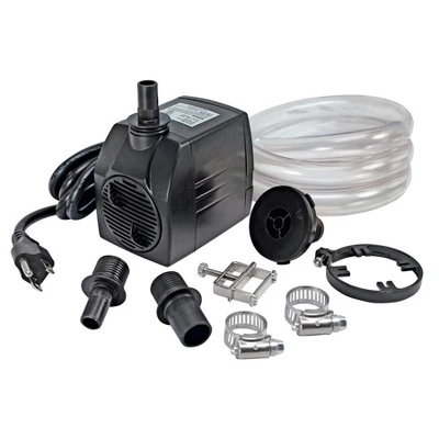 Design Toscano Ul-Listed, Indoor/Outdoor, 400 Gph Pump Kit - Black 3 Design Toscano Ul-Listed, Indoor/Outdoor, 400 Gph Pump Kit - Black