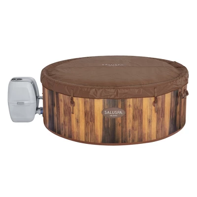 Bestway St. Moritz SaluSpa Inflatable Round Outdoor Hot Tub With 180 Soothing AirJets, Filter Cartridge, Pump, And Insulated Cover 6 Bestway St. Moritz SaluSpa Inflatable Round Outdoor Hot Tub With 180 Soothing AirJets, Filter Cartridge, Pump, And Insulated Cover - Image 4