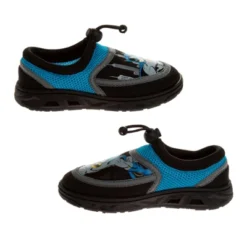 DC Comics Batman Boys Water Shoes -Kids Aqua Socks- Sandals Waterproof Sports Slip-on Superhero Beach Slides Swim Slippers (Toddler/Little Kid) -Intex Shop GUEST 344e46a6 3590 4710 86de a5fb0cd3a805