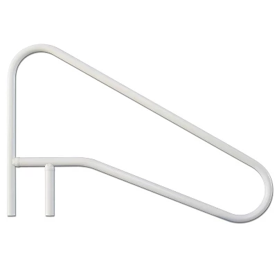 Saftron CBRTD-354-W 3 Bend Weather Resistant In Water Polymer Handrail & ASC-W Pool Ladder And Railing Anchor Socket Winter Cover, White (2 Pack) 4 Saftron CBRTD-354-W 3 Bend Weather Resistant In Water Polymer Handrail & ASC-W Pool Ladder And Railing Anchor Socket Winter Cover, White (2 Pack) - Image 2