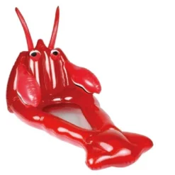 Pool Master 47" Lobster Inflatable 1-Person Children's Swimming Pool Lounger Float - Red