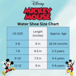 Disney Mickey Mouse Boys Water Shoes - Pool Aqua Socks For Kids- Sandals Bungee Slip On Waterproof Beach Slides Quick Dry (Toddler/Little Kid) 12 Disney Mickey Mouse Boys Water Shoes - Pool Aqua Socks For Kids- Sandals Bungee Slip On Waterproof Beach Slides Quick Dry (Toddler/Little Kid) -Intex Shop GUEST 397a4c96 0764 4521 bf8d 38a12f921153