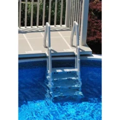 Vinyl Works Deluxe Adjustable 24 Inch In-Pool Step Ladder Entry System For Above Ground Swimming Pools With 2 Rails And Non-Slip Surface, White 9 Vinyl Works Deluxe Adjustable 24 Inch In-Pool Step Ladder Entry System For Above Ground Swimming Pools With 2 Rails And Non-Slip Surface, White -Intex Shop GUEST 3eafe705 3fef 406a 8c47 03efeaa5d9e1