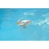 Swim Central 16" White Duck Floating Swimming Pool Chlorine Dispenser
