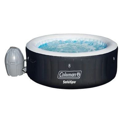 Coleman SaluSpa 4 Person 60 AirJet Pop-Up Inflatable Outdoor Hot Tub Spa With 2 Intex Non-Slip Adjusting Hot Tub Seat Accessories 3 Coleman SaluSpa 4 Person 60 AirJet Pop-Up Inflatable Outdoor Hot Tub Spa With 2 Intex Non-Slip Adjusting Hot Tub Seat Accessories