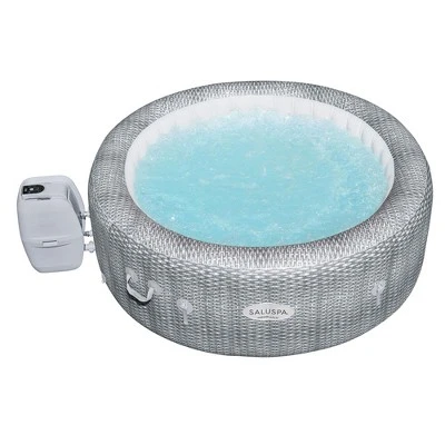 Bestway SaluSpa AirJet Inflatable 6 Person Honolulu Hot Tub Spa And Intex PureSpa Attachable Cup Holder And Refreshment Tray Accessory 3 Bestway SaluSpa AirJet Inflatable 6 Person Honolulu Hot Tub Spa And Intex PureSpa Attachable Cup Holder And Refreshment Tray Accessory