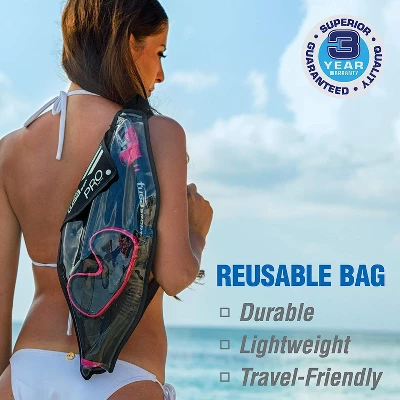 Tusa Serene Adult Mirror Black Series Mask And Snorkel Combo 5 Tusa Serene Adult Mirror Black Series Mask And Snorkel Combo - Image 3