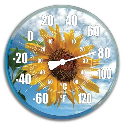 Swimline HydroTools Swimming Pool Thermometer With Wall Clock Combination 2pc 12" - Blue/Yellow 4 Swimline HydroTools Swimming Pool Thermometer With Wall Clock Combination 2pc 12" - Blue/Yellow - Image 2