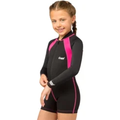 Cressi 1.5mm Neoprene One-piece Long Sleeves Kids Swimsuit Shorty