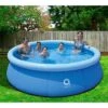 JLeisure Avenli 17807 10 Foot X 30 Inch 2 To 3 Person Capacity Prompt Set Above Ground Kids Inflatable Outdoor Backyard Kiddie Swimming Pool, Blue -Intex Shop GUEST 59bdf0eb 7354 409c 8b8c 453925441629