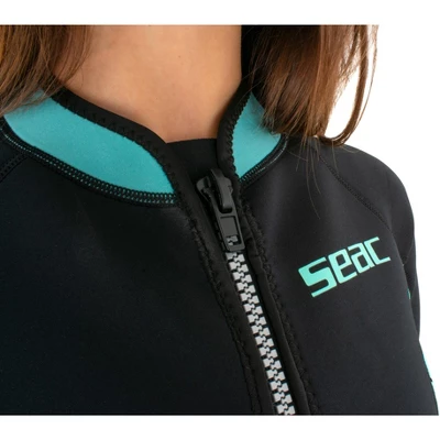 Seac Look Lady Snorkeling, Diving And Water Activity Shorty Wetsuit 2.5mm Neoprene 5 Seac Look Lady Snorkeling, Diving And Water Activity Shorty Wetsuit 2.5mm Neoprene - Image 3