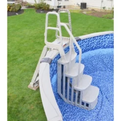 MAIN ACCESS 200100T Above Ground Swimming Pool Smart Step/Ladder System W/ Pad -Intex Shop GUEST 5dbc774a 09fc 41a5 a0a2 a221bdd7379b