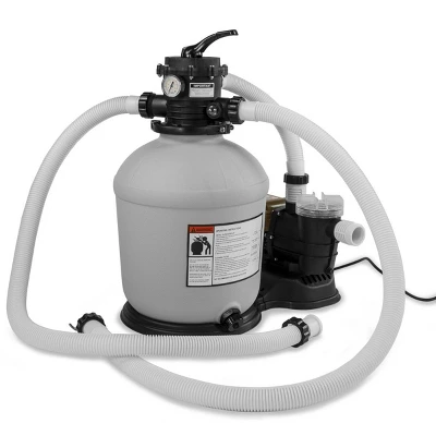 XtremepowerUS Swimming Pool 16" Sand Filter 3,100GPH 3/4HP Pool Pump With Timer 15,000 GAL 3 XtremepowerUS Swimming Pool 16" Sand Filter 3,100GPH 3/4HP Pool Pump With Timer 15,000 GAL