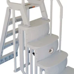 Main Access 48"-54" Heavy-Duty Adjustable Outdoor Above Ground Swimming Pool Smart Step And Climb Ladder With Handrails - White 8 Main Access 48"-54" Heavy-Duty Adjustable Outdoor Above Ground Swimming Pool Smart Step And Climb Ladder With Handrails - White -Intex Shop GUEST 72a44b8c bd47 4a9d bbce 11d9b212ed21