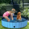 Costway 63'' Foldable Dog Pet Pool Kiddie Bathing Tub Indoor Outdoor Portable Leakproof -Intex Shop GUEST 73c93388 a88a 47dc 87d7 3d9f96a73b16