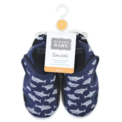Hudson Baby Infant, Toddler And Kids Boy Sandal And Water Shoe, Navy Shark 3 Hudson Baby Infant, Toddler And Kids Boy Sandal And Water Shoe, Navy Shark