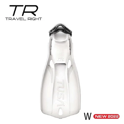 TUSA TRAVEL RIGHT FIN - M WHITE 3 TUSA TRAVEL RIGHT FIN - M WHITE