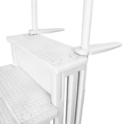 XtremepowerUS 4-Step Swimming Pool Entry Ladder With Side Handle Rail Non-Slip Platform, White -Intex Shop GUEST 77f8691b 7f11 42c3 8ec9 68355c642d22