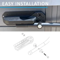 Puri Tech Cover Lifts Pivot Top Mount Spa & Hot Tub Cover Lift Removal System Double Coated Aluminum Structure Fits Most Spas & Hot Tubs (Black) 13 Puri Tech Cover Lifts Pivot Top Mount Spa & Hot Tub Cover Lift Removal System Double Coated Aluminum Structure Fits Most Spas & Hot Tubs (Black) -Intex Shop GUEST 7a94bdbd f35c 42f1 b355 82133f3e60ed