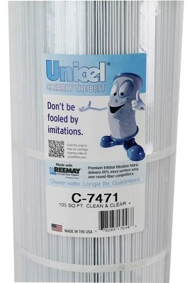 Unicel C7471 Clean & Clear Swimming Pool Replacement Filter Cartridge (4 Pack) 4 Unicel C7471 Clean & Clear Swimming Pool Replacement Filter Cartridge (4 Pack) - Image 2