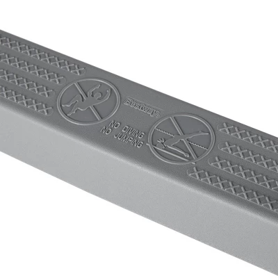 Bestway 52 Inch SteelPool Safety Ladder W/ No Slip No Scratch 9x36-Inch Protective Vinyl Pool Ladder Mat 4 Bestway 52 Inch SteelPool Safety Ladder W/ No Slip No Scratch 9x36-Inch Protective Vinyl Pool Ladder Mat - Image 2