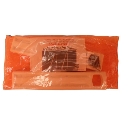 Confer STEP-1 Above Ground Swimming Pool Ladder & Swimline 9x36" Ladder Mat 5 Confer STEP-1 Above Ground Swimming Pool Ladder & Swimline 9x36" Ladder Mat - Image 3