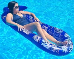 Galvanox Adult Pool Water Loung Floatie Lounger With Headrest - Great For Tanning Relaxing By A Pool, Lake And More! -Intex Shop GUEST 7e9982fd a3a9 443d 9e0e 04e070ac2b98