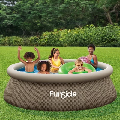 Funsicle 10' X 30" QuickSet Ring Top Above Ground Swimming Pool 3 Funsicle 10' X 30" QuickSet Ring Top Above Ground Swimming Pool