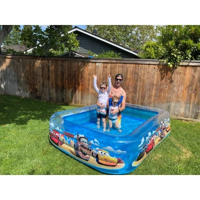 GoFloats Disney Pixar 8' X 6' Inflatable Kids' Pool 4 GoFloats Disney Pixar 8' X 6' Inflatable Kids' Pool - Image 2