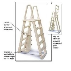 Confer 7100B Evolution A Frame Above Ground Swimming Pool Ladder 48 To 54" + Pad 8 Confer 7100B Evolution A Frame Above Ground Swimming Pool Ladder 48 To 54" + Pad -Intex Shop GUEST 86582f7f fbcb 481e aa4d 5a50ec395f59