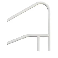 Saftron 54" X 32" Cross Braced 3 Bend Slope In-Water Aluminum Outdoor Swimming Pool Return To Deck Entry/Exit Handrail With Polymer Coating, White 11 Saftron 54" X 32" Cross Braced 3 Bend Slope In-Water Aluminum Outdoor Swimming Pool Return To Deck Entry/Exit Handrail With Polymer Coating, White -Intex Shop GUEST 86b63c98 0acc 40be 849e 0a3c0b222992