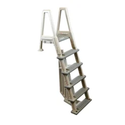CONFER 6000X Heavy Duty Aboveground In-Pool Swimming Pool Ladder 48"-54" + Pad -Intex Shop GUEST 87ece814 9db6 4ae9 813d 08d781824d7f
