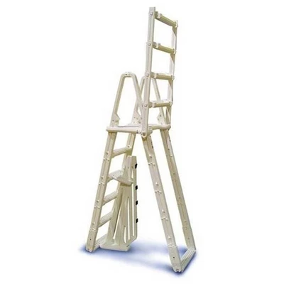 Confer 7100B Evolution A Frame Above Ground Swimming Pool Ladder 48 To 54" W/Mat 4 Confer 7100B Evolution A Frame Above Ground Swimming Pool Ladder 48 To 54" W/Mat - Image 2