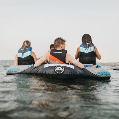 Kwik Tek Airhead Classic US Coast Guard Approved Type III Family Adult Life Vest Jacket With 4 Quick Release Belts, 2XL/3XL, Blue/Gray 5 Kwik Tek Airhead Classic US Coast Guard Approved Type III Family Adult Life Vest Jacket With 4 Quick Release Belts, 2XL/3XL, Blue/Gray - Image 3