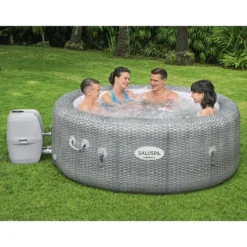 Bestway SaluSpa AirJet Inflatable Portable 6 Person Honolulu Hot Tub Spa And Intex PureSpa Inflatable Removable Seat Accessory -Intex Shop GUEST 926c9941 2303 4c64 a79d e2c261165f66 3